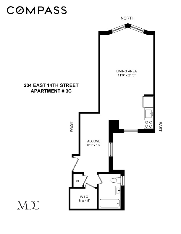 234 East 14th Street, Unit 3C Manhattan, NY 10003 - Photo 5 of 5