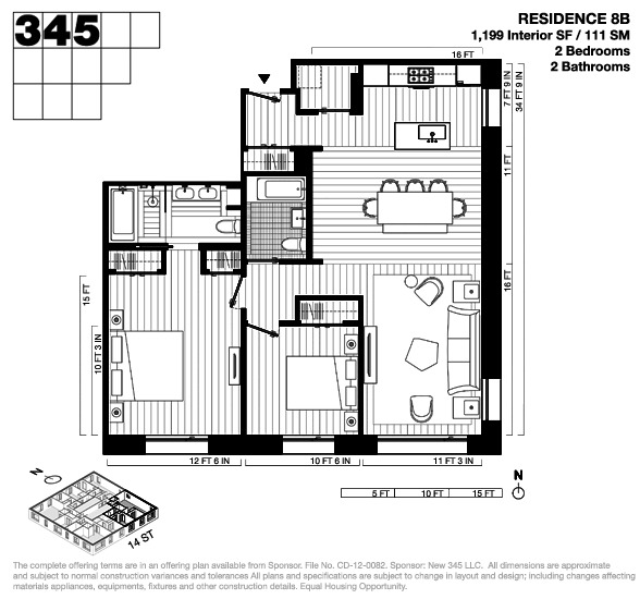 345 West 14th Street, Unit 8B Manhattan, NY 10014 - Photo 6 of 6