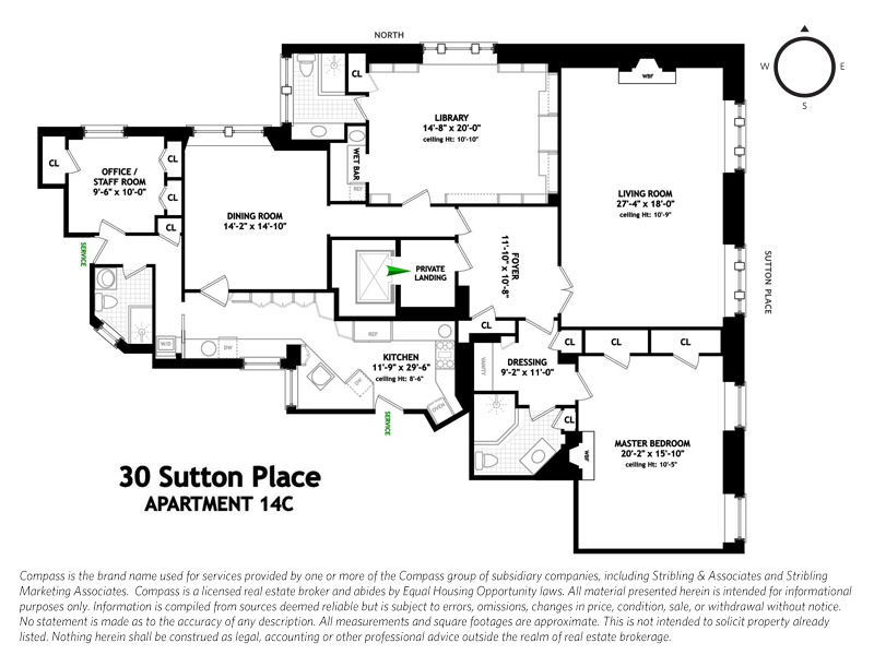 30 Sutton Place, Unit 14C Manhattan, NY 10022 - Photo 10 of 10