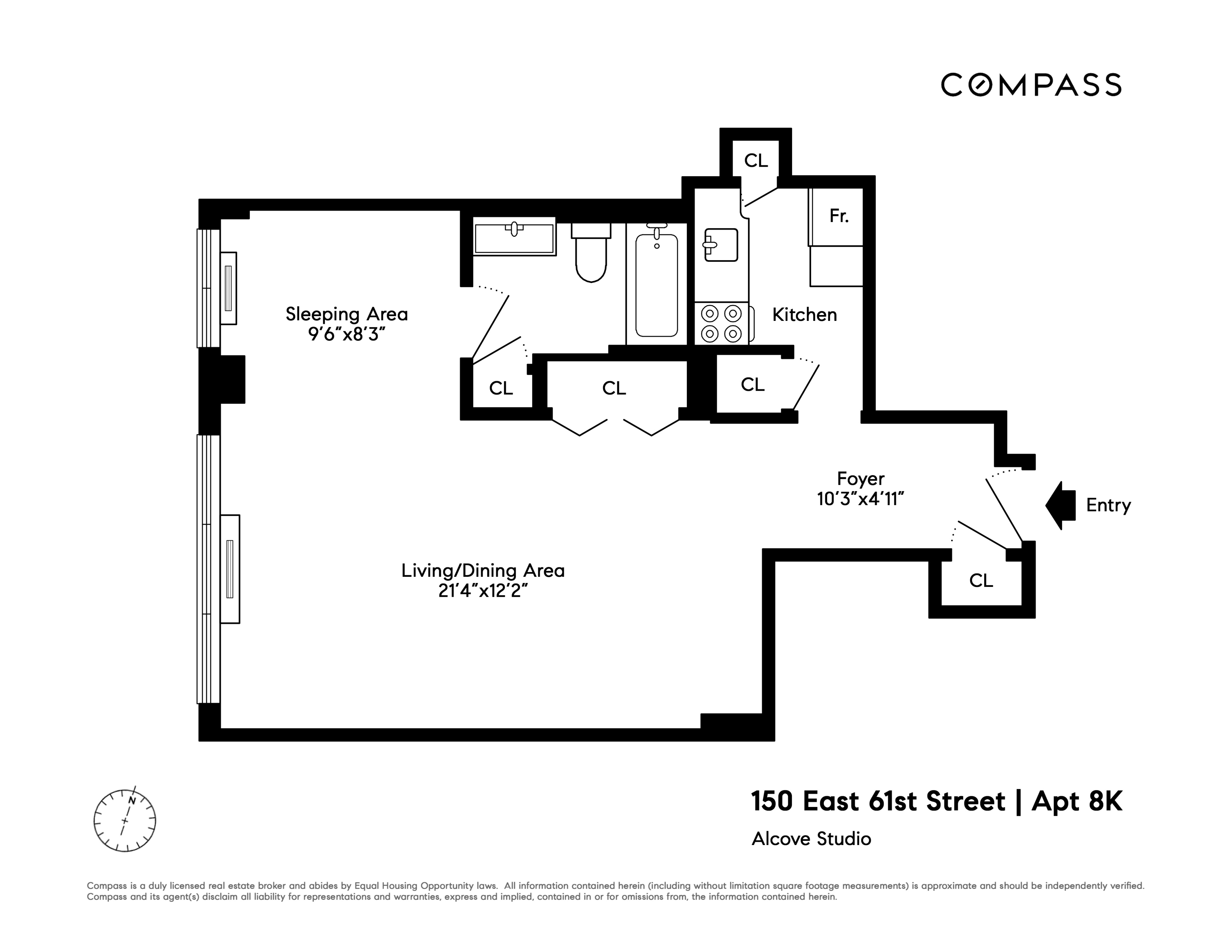 150 East 61st Street, Unit 8K Manhattan, NY 10065 - Photo 6 of 6 Gallery Image 6