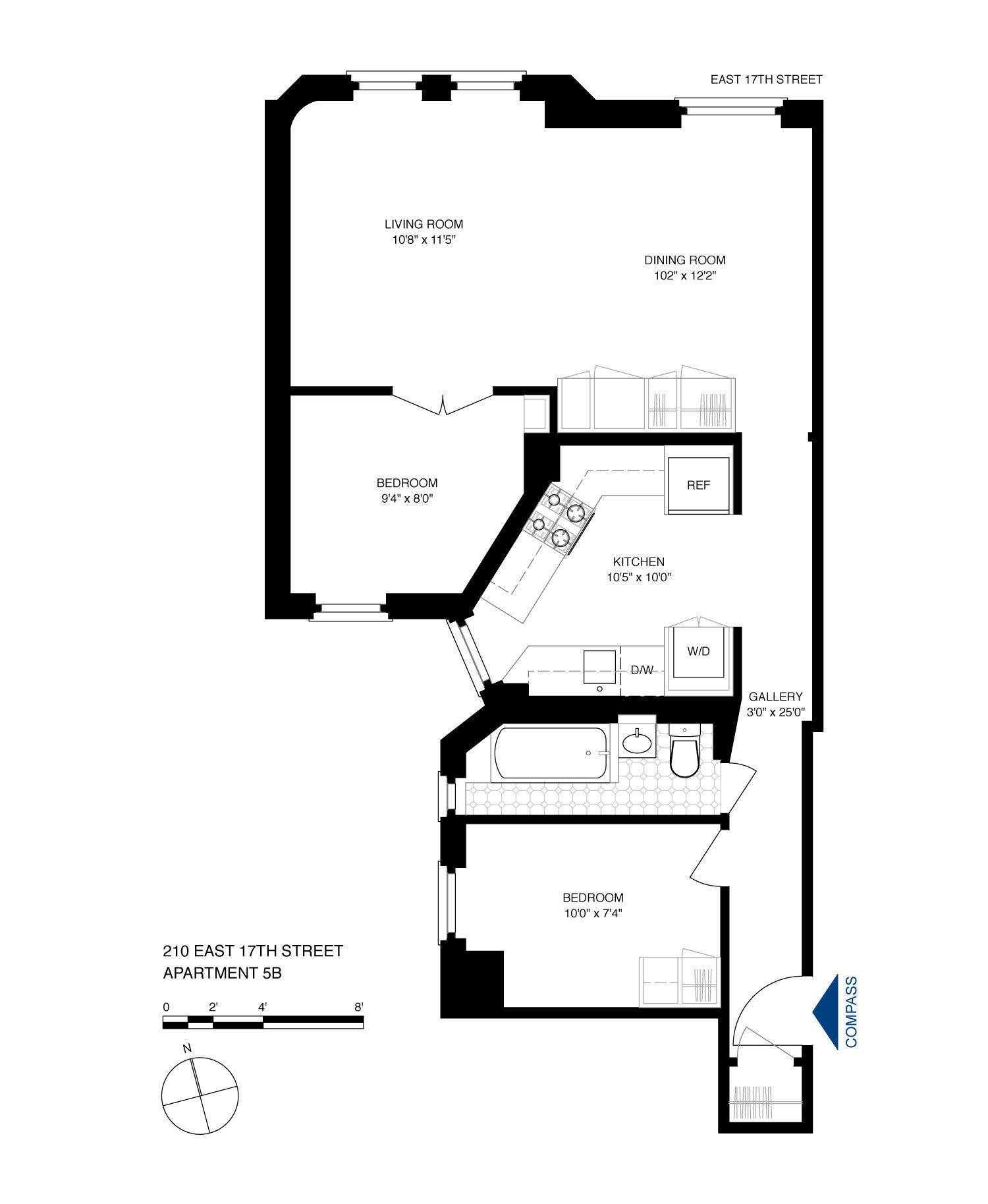 210 East 17th Street, Unit 5B Manhattan, NY 10003 - Photo 11 of 15