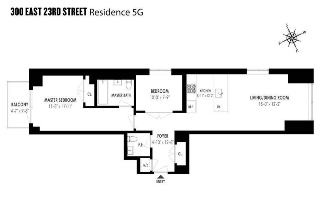 300 East 23rd Street, Unit 8G Manhattan, NY 10010 - Photo 18 of 18