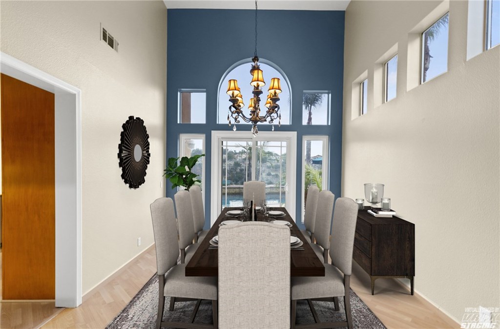 16 Flores Lake Forest, CA 92610 - Photo 4 of 24 Formal dining room, with french sliding glass doors, lead you to your dream, private oasis.