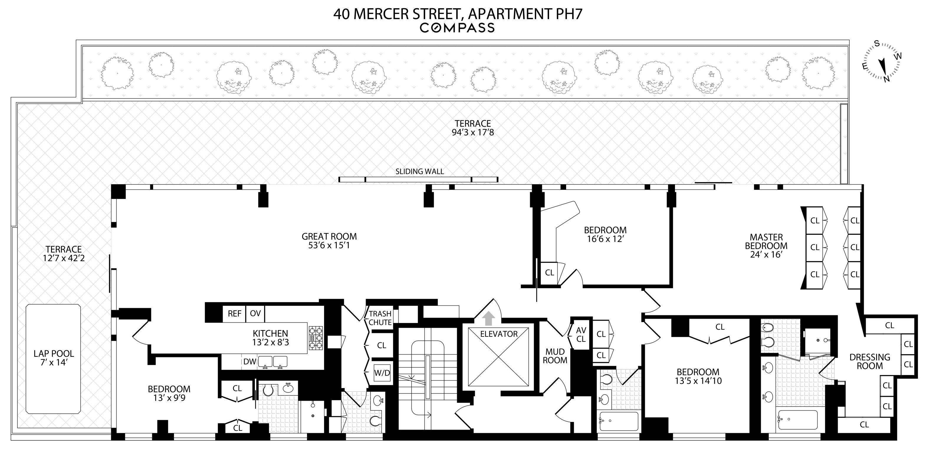 40 Mercer Street, Unit PH7 Manhattan, NY 10013 - Photo 14 of 14