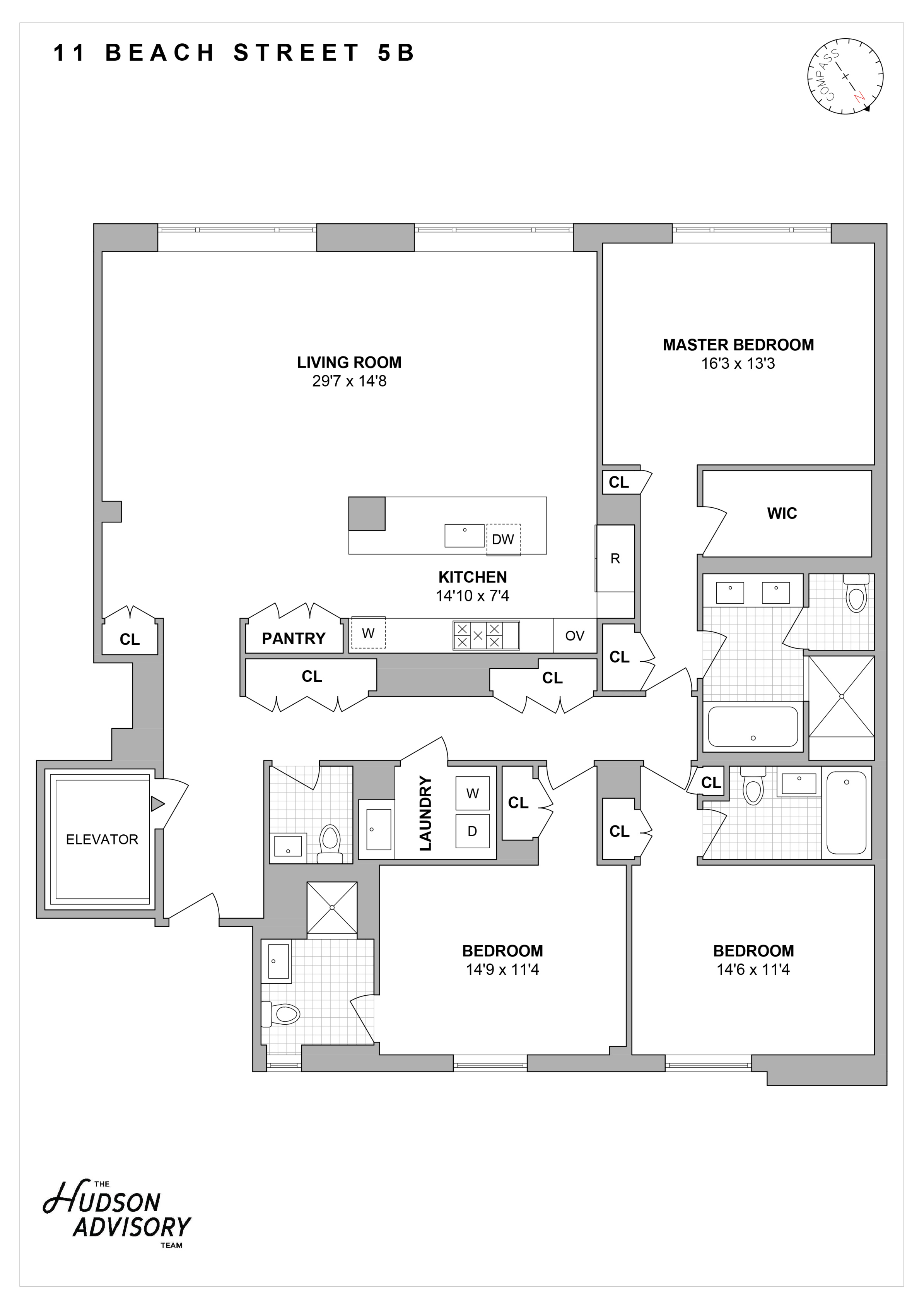 11 Beach Street, Unit 5B Manhattan, NY 10013 - Photo 10 of 10