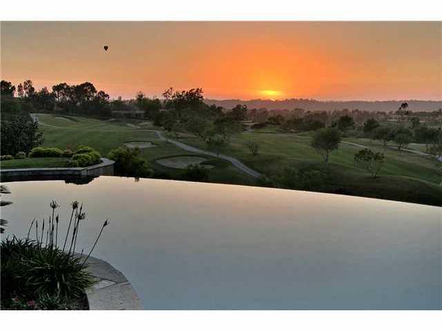 6890 St Andrews Road Rancho Santa Fe, CA 92067 - Photo 15 of 15 Sunsets bring peace and tranquility to this special custom estate.