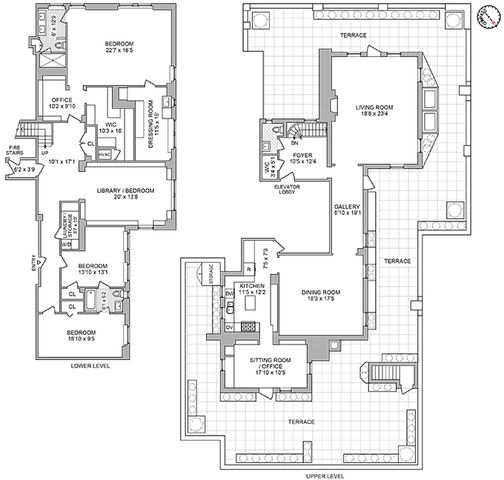 $5,650,000 | 35 Prospect Park West Park West, Unit PHD | Park Slope