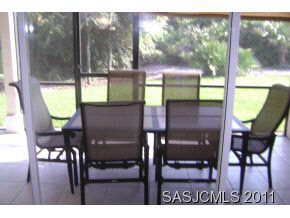 745 El Vergel Lane St. Augustine, FL 32080 - Photo 6 of 21 view of lanai & green belt