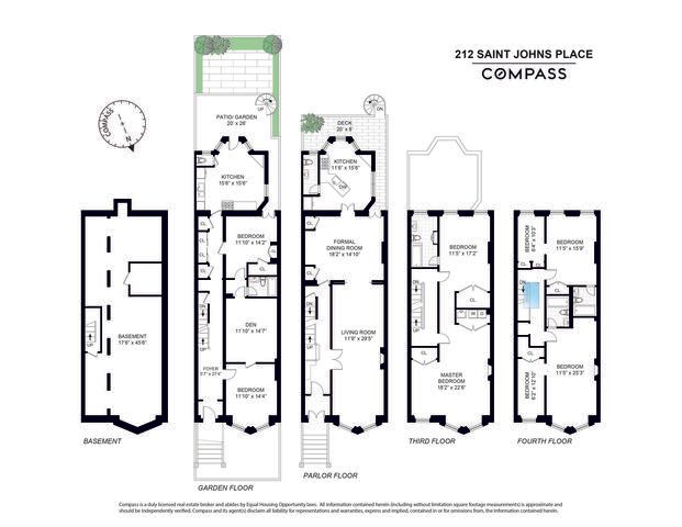 $3,450,000 | 212 Saint Johns Place | Park Slope