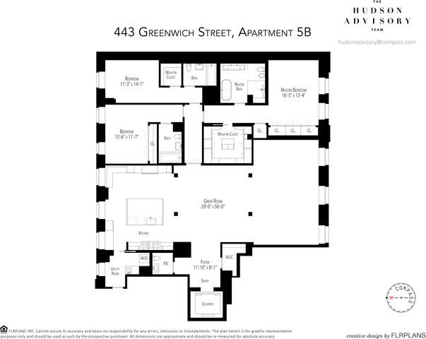 $11,973,281 | 443 Greenwich Street, Unit 5B | TriBeCa