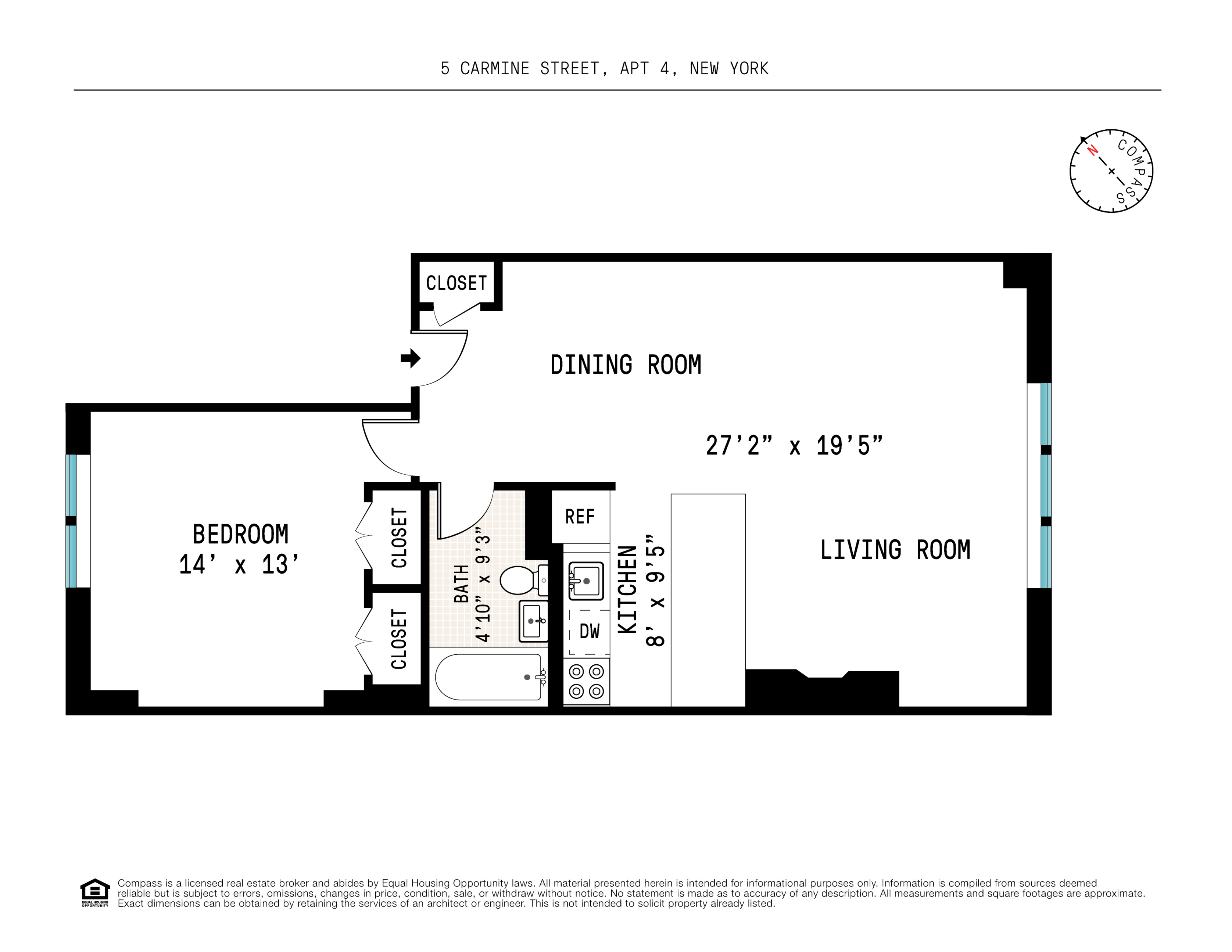 5 Carmine Street, Unit 4 Manhattan, NY 10014 - Photo 6 of 6