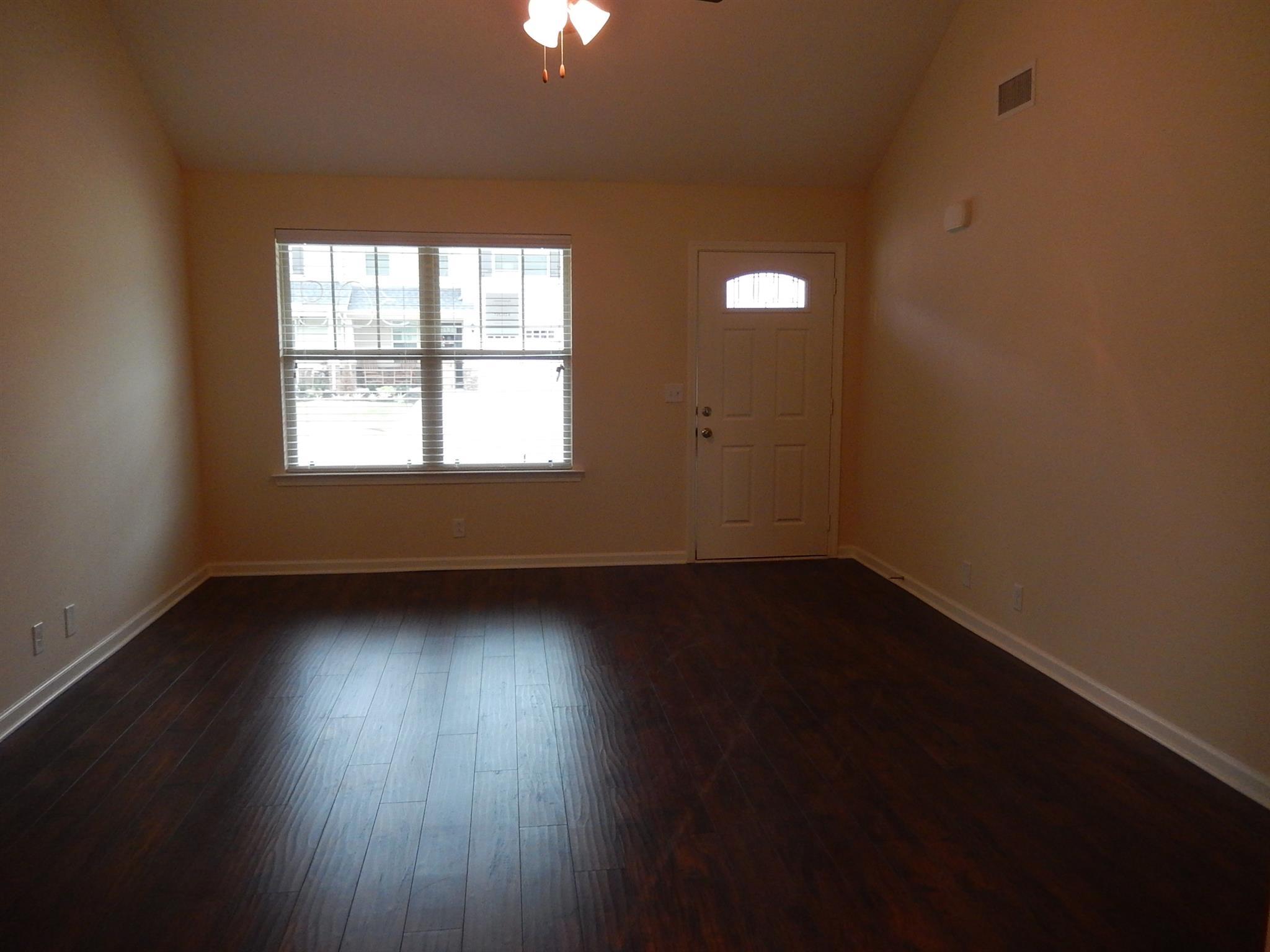 Great Room with Vaulted Ceiling.