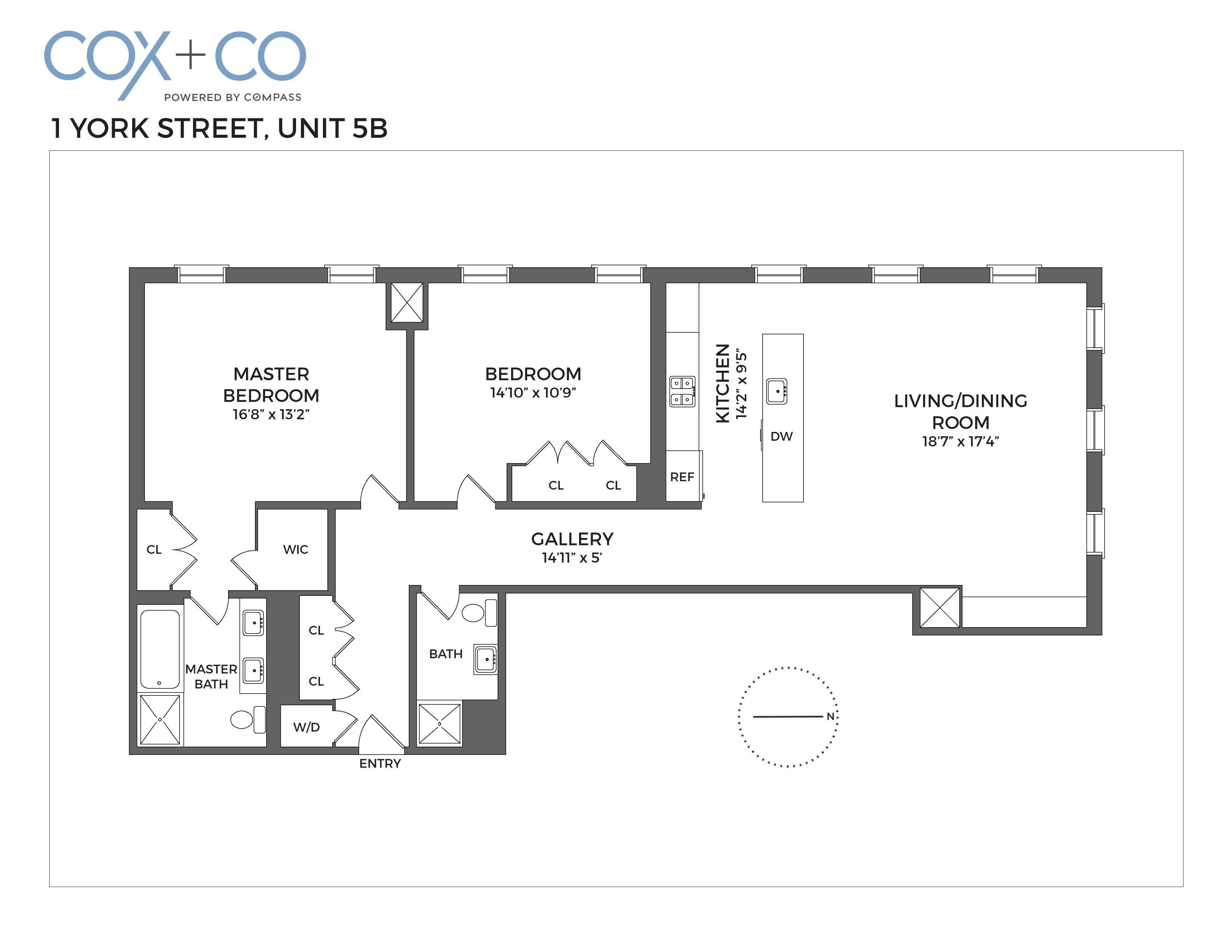 1 York Street, Unit 5B Manhattan, NY 10013 - Photo 7 of 7