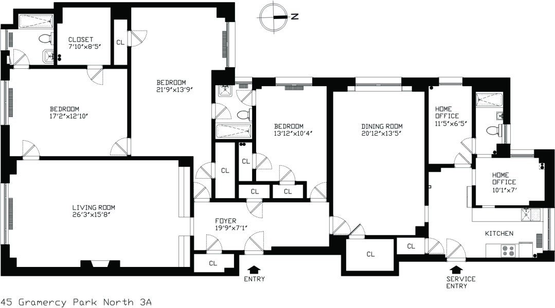 45 Gramercy Park North, Unit 3A Manhattan, NY 10010 - Photo 15 of 15