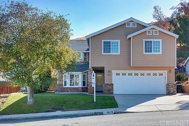 28170 Branch Road Castaic, CA 91384 - Photo 1 of 1 Welcome home! Lighted walk way, fresh exterior paint and no rear neighbors.