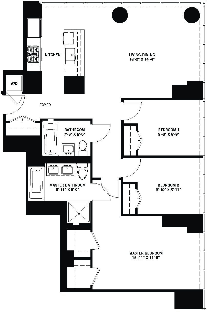 1 Northside Piers, Unit 6G Brooklyn, NY 11249 - Photo 19 of 19