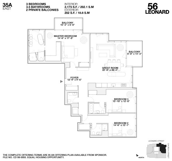 56 Leonard Street, Unit 35A East Manhattan, NY 10013 - Photo 10 of 10