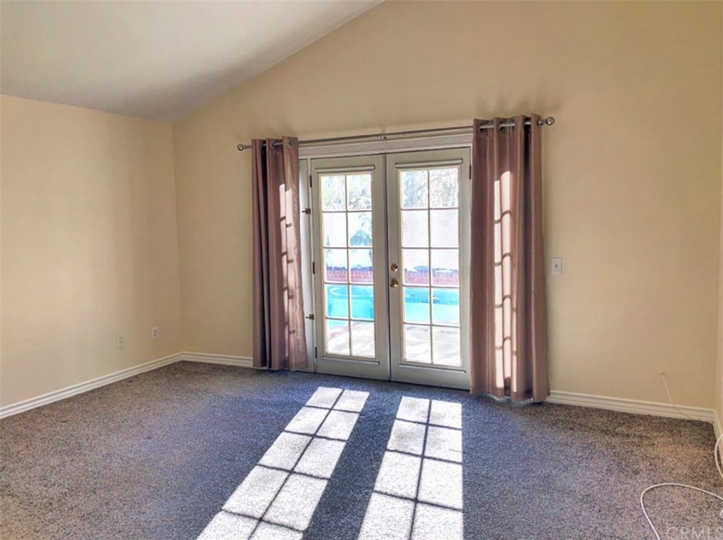 1092 Deborah Street Upland, CA 91784 - Photo 11 of 20 Master Bedroom with French Doors leading out to backyard