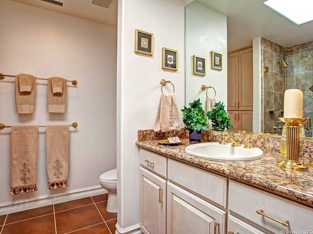 17036 Circa Del Sur Rancho Santa Fe, CA 92067 - Photo 17 of 25 This is the 3rd updated full en-suite upstairs bath with custom finishes.