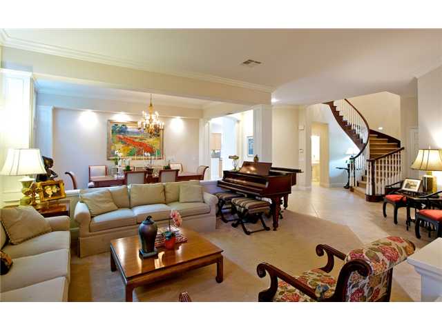 5255 Greenwillow Lane San Diego, CA 92130 - Photo 3 of 25 Formal Living Room, Separate Dining Room and Circular Staircase