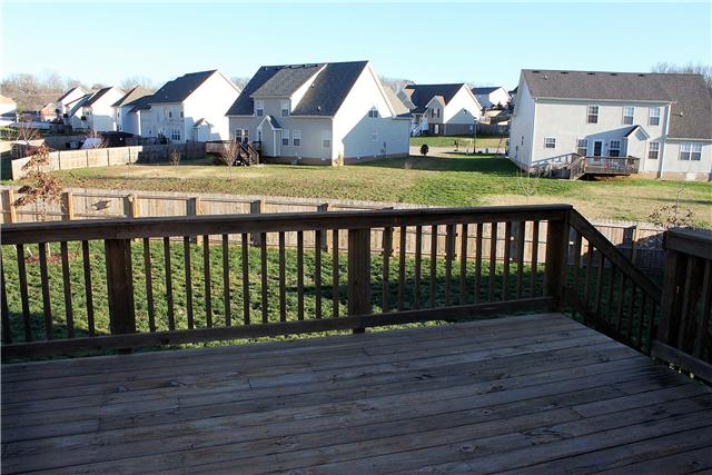 736 Winding Bluff Way Clarksville, TN 37040 - Photo 13 of 16 Deck is Great for Relaxing and Enjoying Fenced In Yard