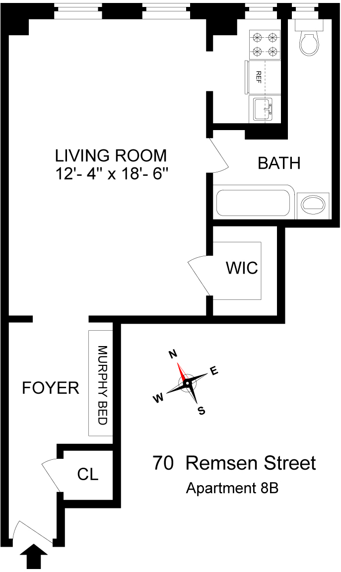 70 Remsen Street, Unit 8B Brooklyn, NY 11201 - Photo 8 of 8