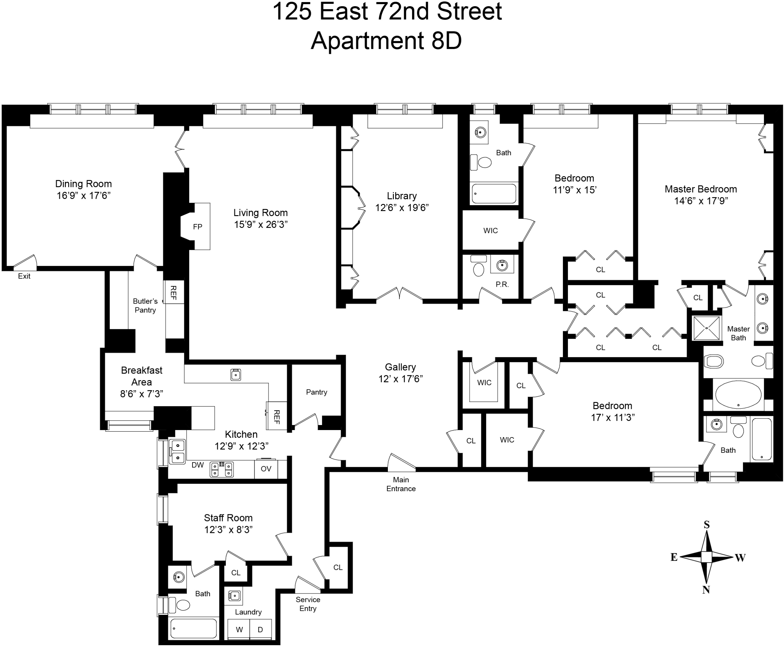 125 East 72nd Street, Unit 8D Manhattan, NY 10021 - Photo 13 of 13