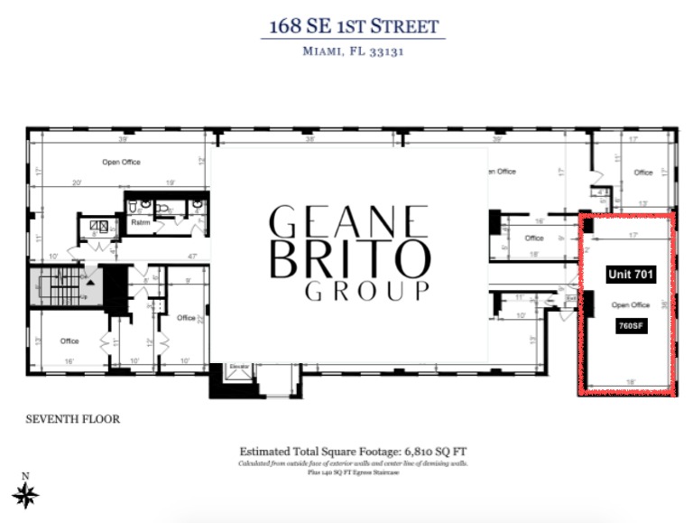 168 Southeast 1st Street, Unit 701 Miami, FL 33131 - Photo 7 of 7