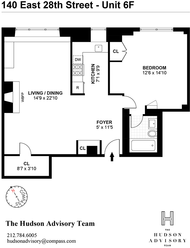 140 East 28th Street, Unit 6F Manhattan, NY 10016 - Photo 8 of 8