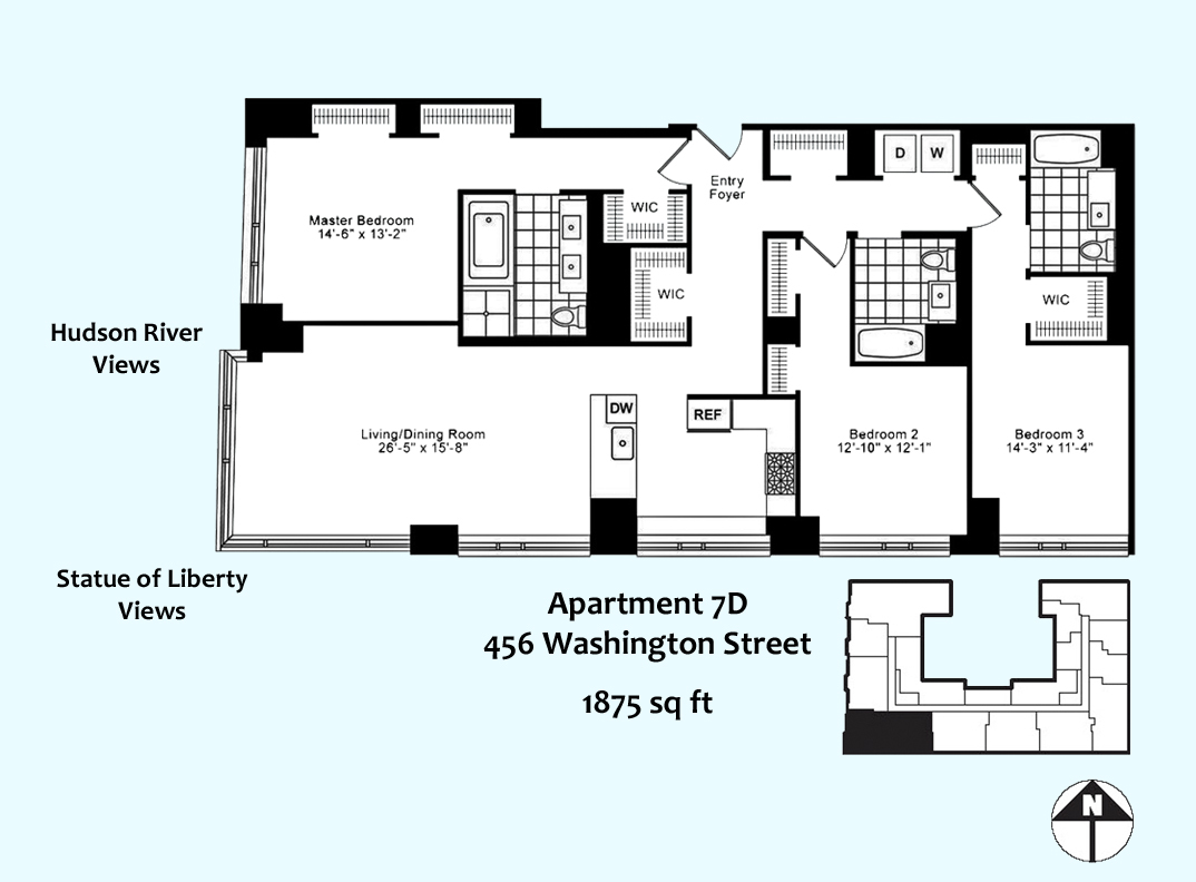 456 Washington Street, Unit 7D Manhattan, NY 10013 - Photo 14 of 14