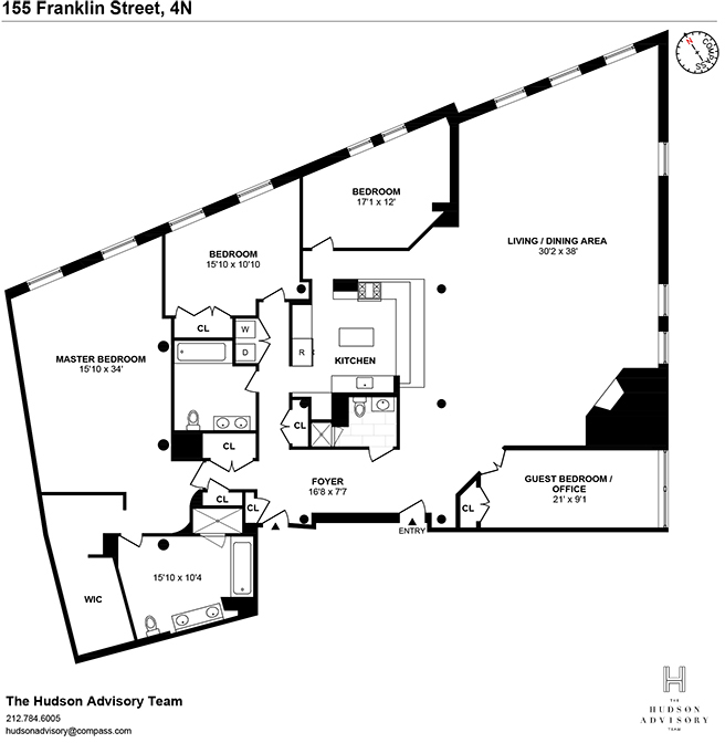 155 Franklin Street, Unit 4N Manhattan, NY 10013 - Photo 13 of 13