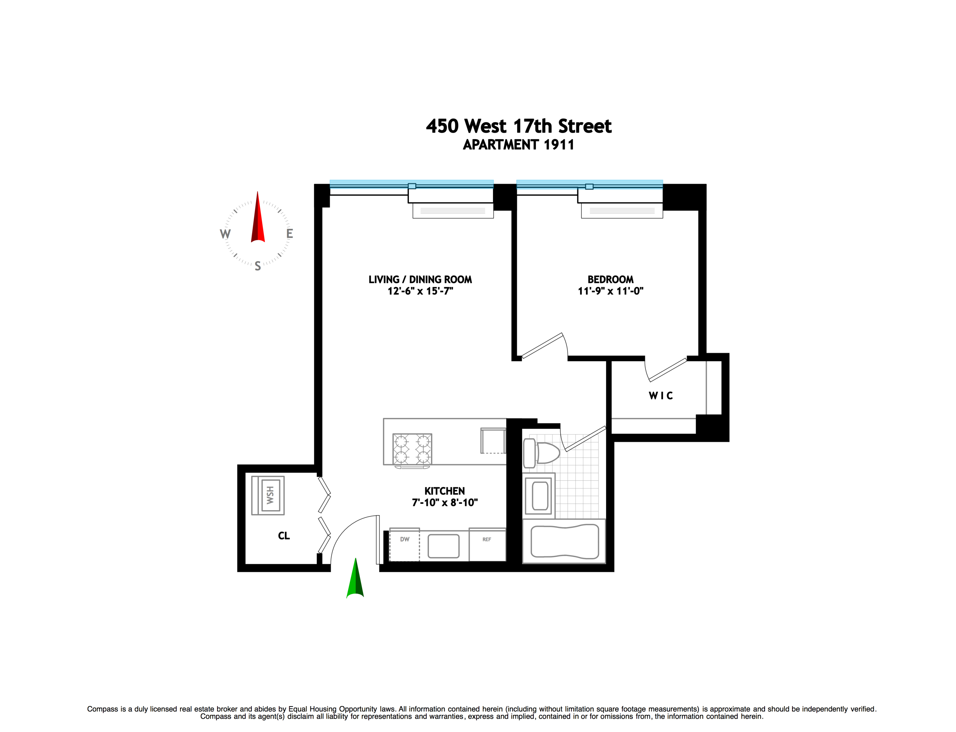 450 West 17th Street, Unit 1911 Manhattan, NY 10011 - Photo 7 of 7