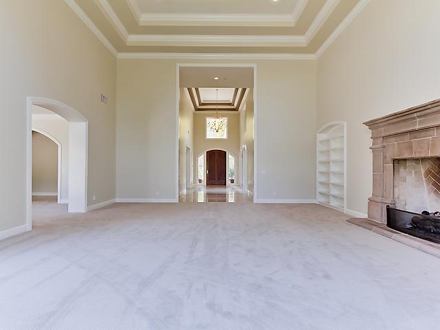 16210 Via Cazadero Rancho Santa Fe, CA 92067 - Photo 3 of 25 living room towards entry