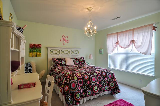 1024 Wyntergrace Farm Road Old Hickory, TN 37138 - Photo 18 of 28 One of the upstairs bedrooms with a large walk-in closet and precious chandelier. This bedroom is situated right beside the full bathroom.