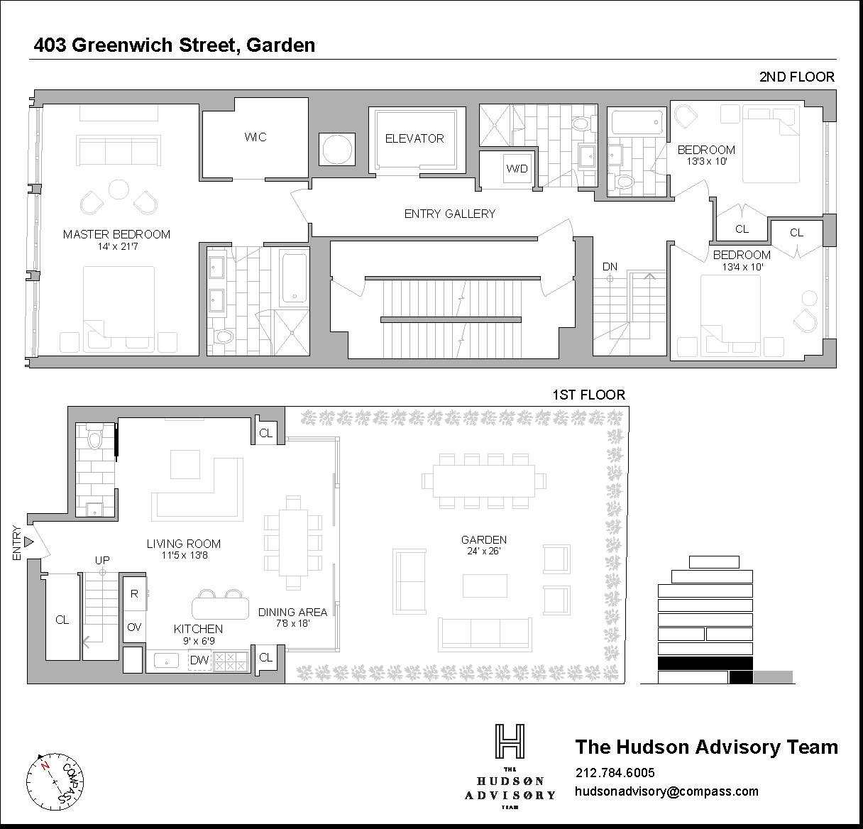 403 Greenwich Street, Unit GARDEN Manhattan, NY 10013 - Photo 12 of 12