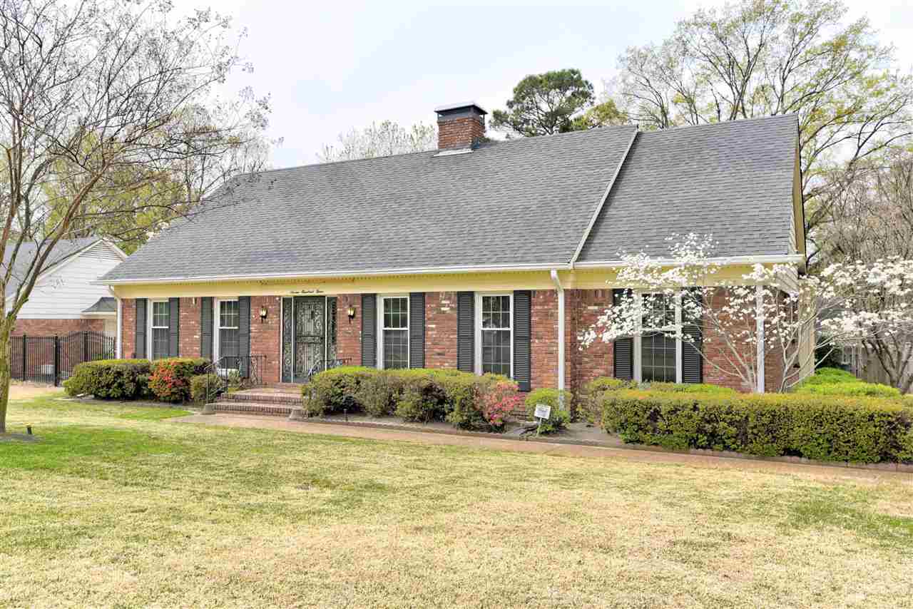 703 South Yates Road Memphis, TN 38120 - Photo 1 of 25 Come home to quality AND space for entertaining or a large, active family! Kitchen w/Granite, Stainless, 24 Cabinets! Luxury MBR Bath & Family Room addition gives you tons of space down (includes 2nd BR & Bath DN) + 2 Master-sized BRs and Office/Bonus up.