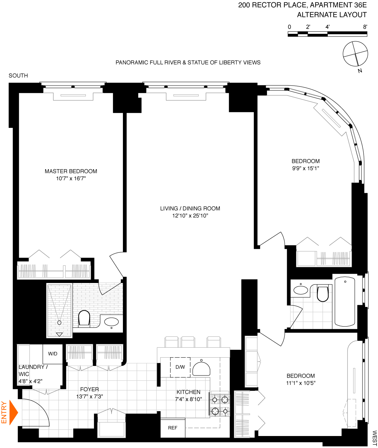 200 Rector Place, Unit 36E Manhattan, NY 10280 - Photo 12 of 12