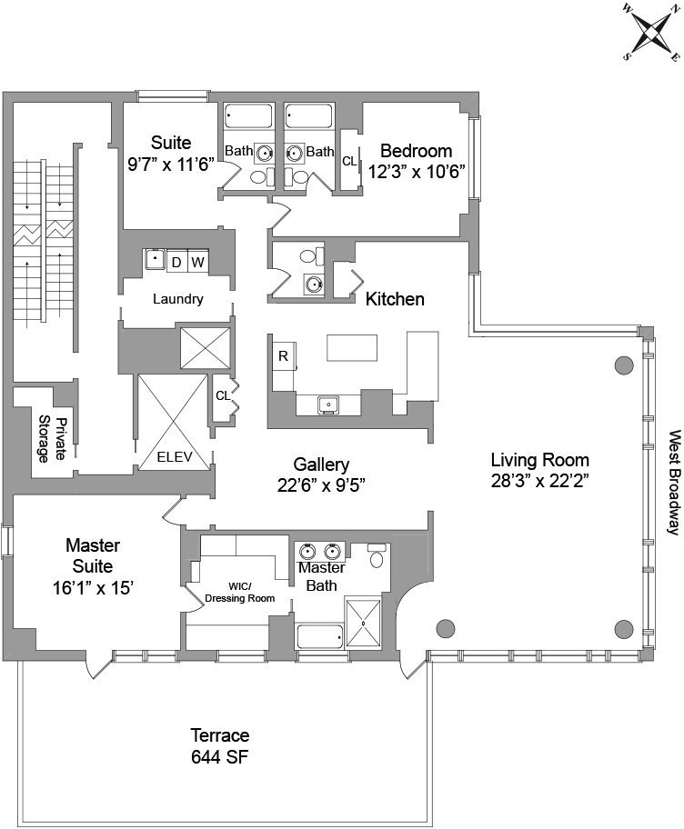 350 W Broadway, Unit 6 Manhattan, NY 10013 - Photo 12 of 12