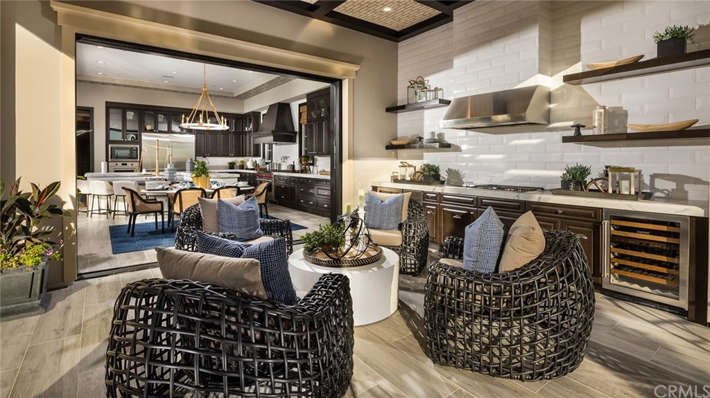 33212 Paseo Celestial San Juan Capistrano, CA 92675 - Photo 5 of 13 Outdoor Living Space. Photos of similar model home not actual home for sale.