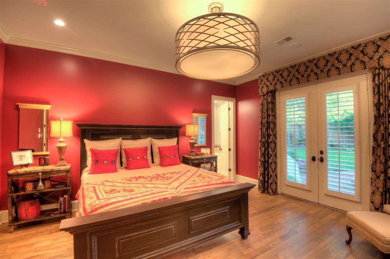 1277 South Dubray Place Collierville, TN 38017 - Photo 9 of 25 Private and sumptuous 17x15 Master Bedroom suite on the main level with French Doors that open to a private court yard.