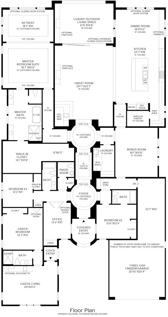 33212 Paseo Celestial San Juan Capistrano, CA 92675 - Photo 13 of 13 Lucenta Floor Plan