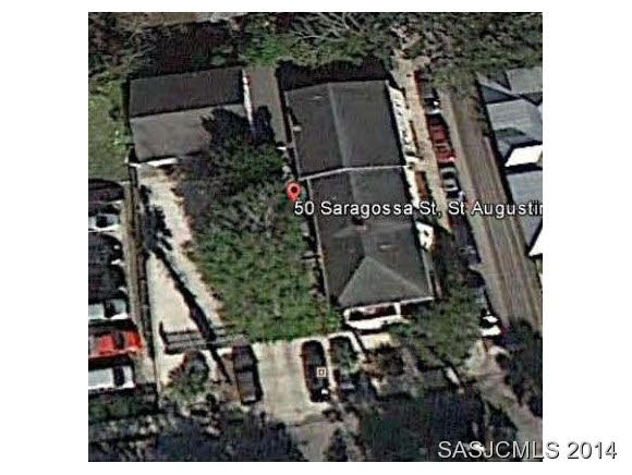 50 Saragossa Street St. Augustine, FL 32084 - Photo 2 of 2 Arial view
