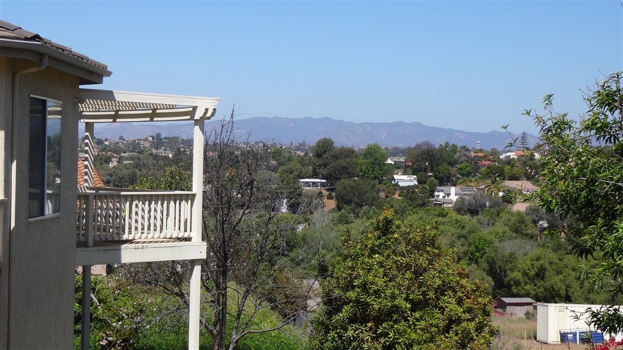 2212 Crest Hill Lane Fallbrook, CA 92028 - Photo 11 of 14 This northwest-facing balcony is off the kitchen and family room.
