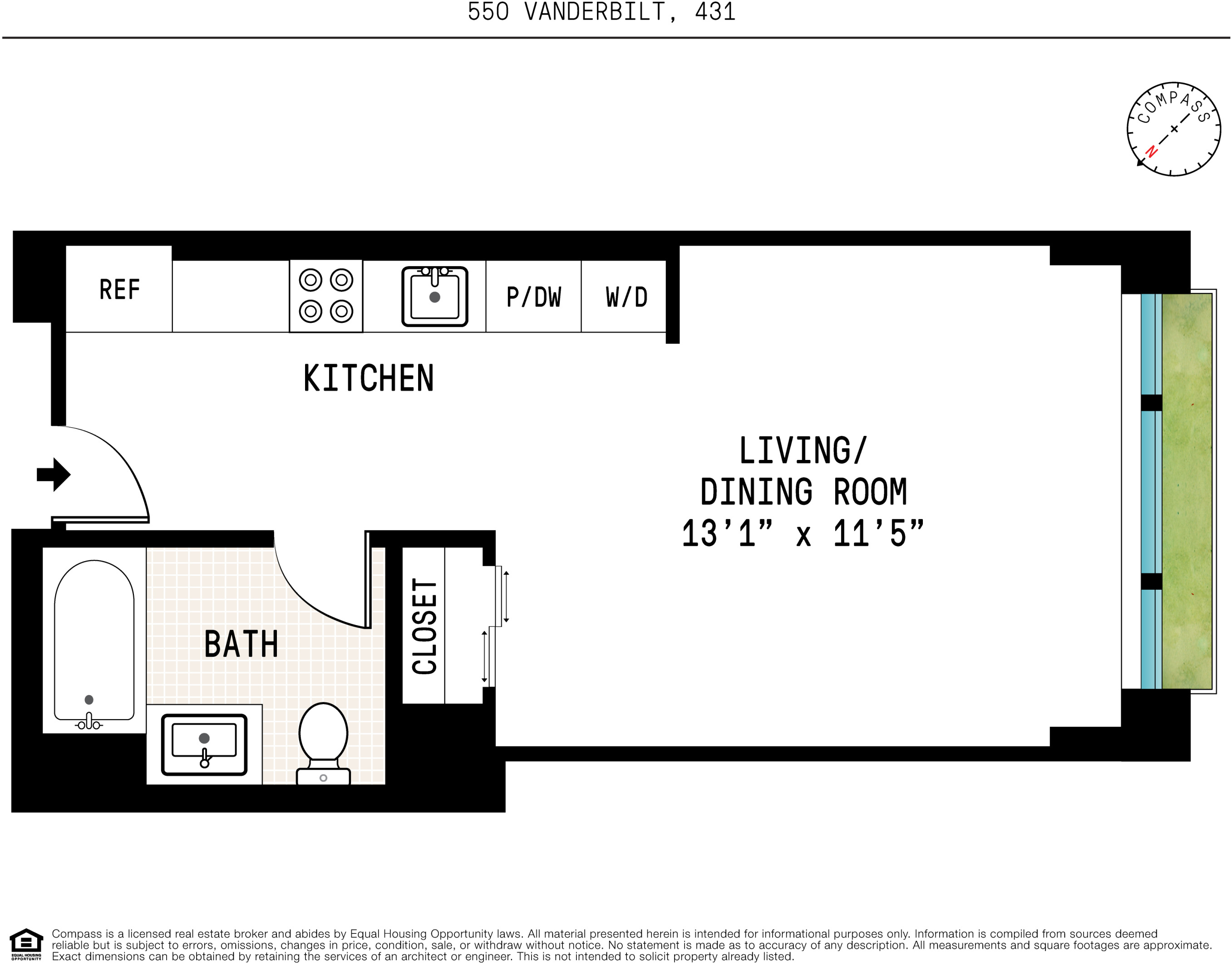 550 Vanderbilt Avenue, Unit 431 Brooklyn, NY 11238 - Photo 9 of 9