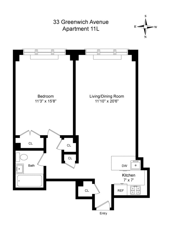 33 Greenwich Avenue, Unit 11L Manhattan, NY 10014 - Photo 5 of 5