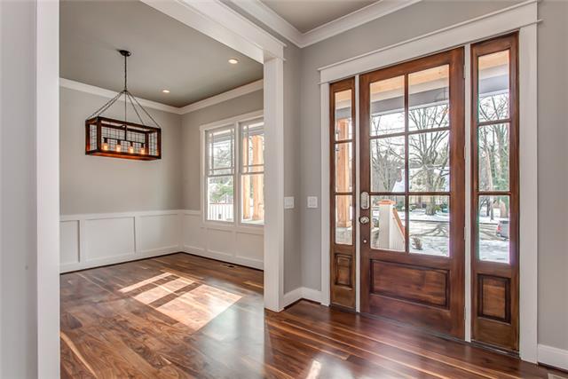 3910 Murphy Road Nashville, TN 37209 - Photo 9 of 30 Formal Dining Room & stunning front door