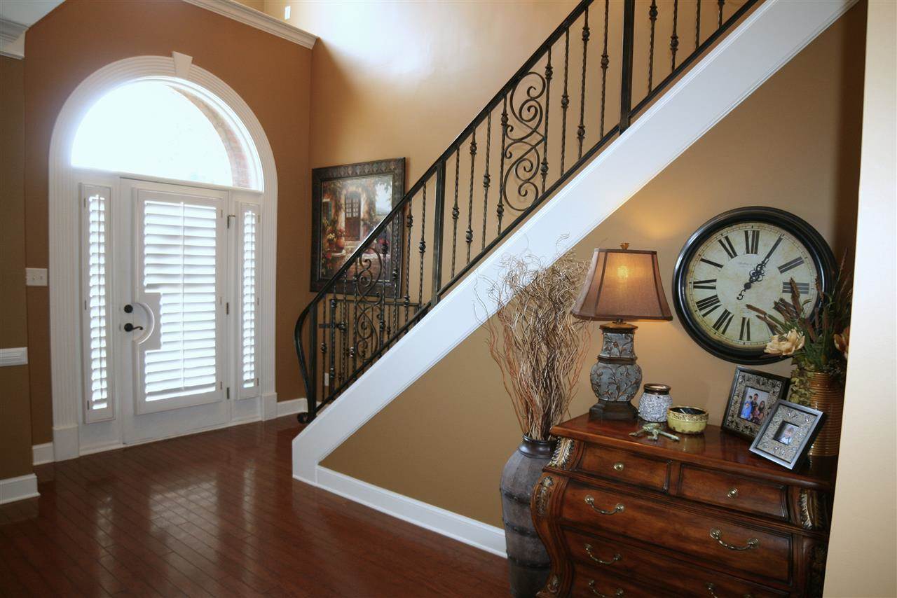 500 Riding Brook Way Collierville, TN 38017 - Photo 2 of 21 Two Story, Hardwood Floors, Custom Wrought Iron Banisters