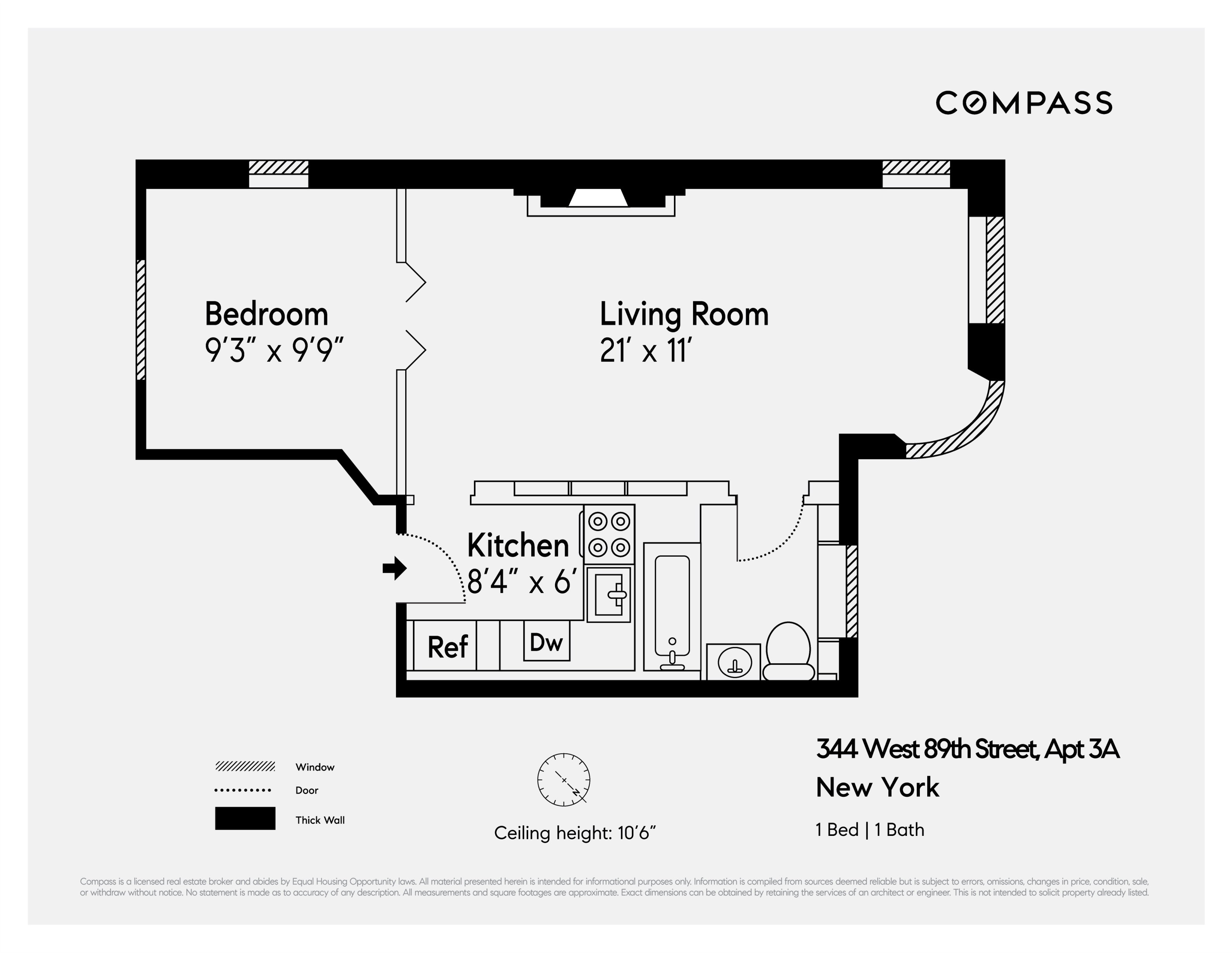 344 West 89th Street, Unit 3A Manhattan, NY 10024 - Photo 8 of 8