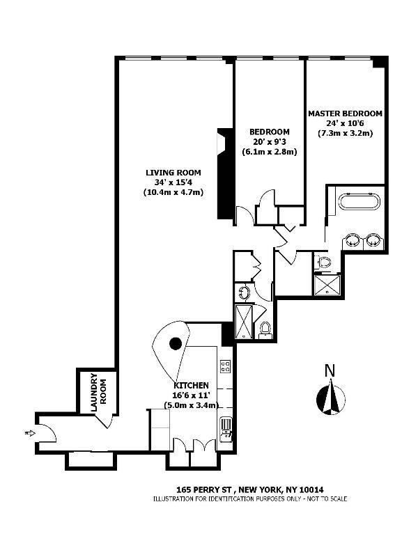 165 Perry Street, Unit 5B Manhattan, NY 10014 - Photo 6 of 6