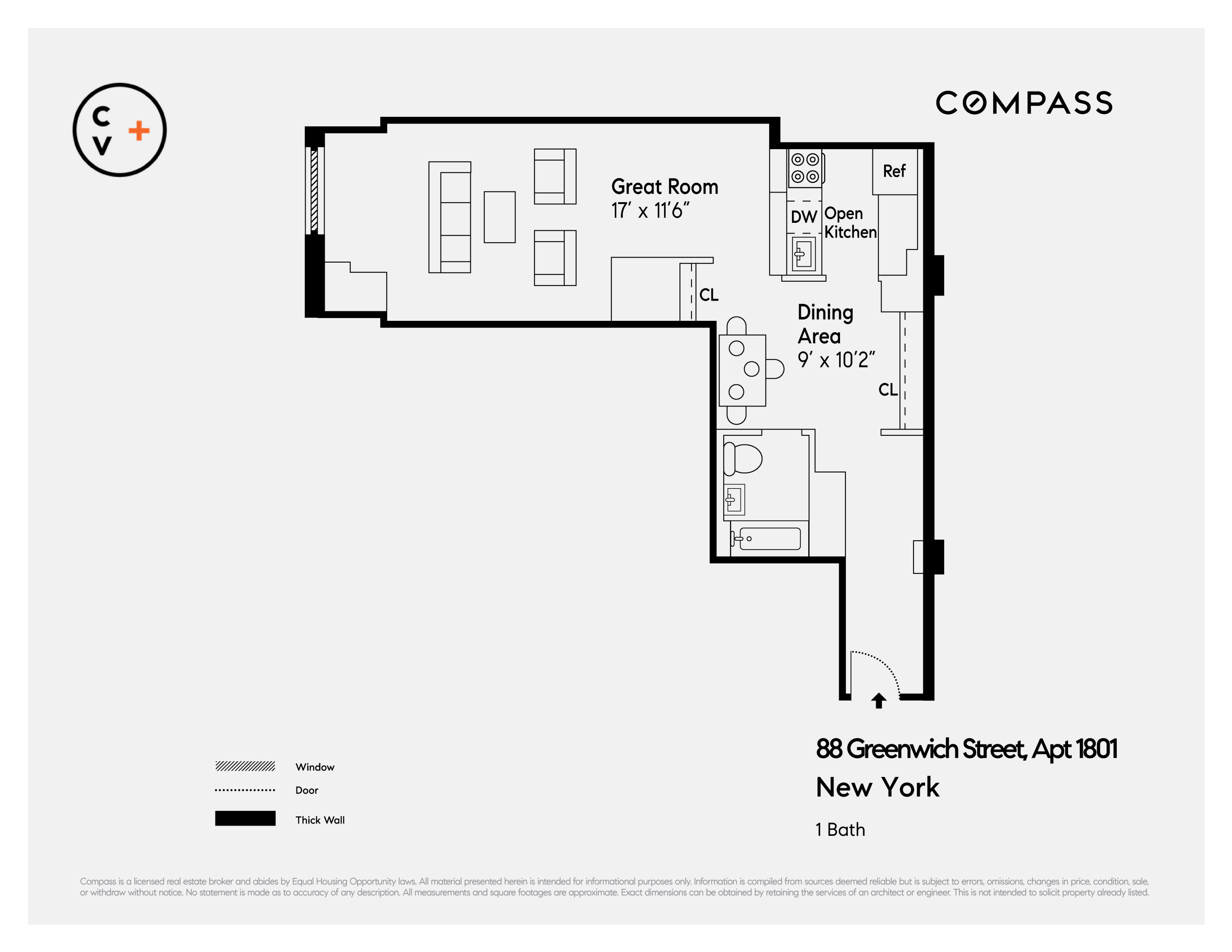 88 Greenwich Street, Unit 1801 Manhattan, NY 10006 - Photo 5 of 5